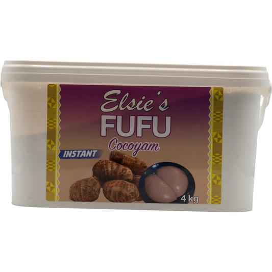 Elsie’s FUFU Cocoyam – Instant Fufu aus Cocoyam (4 kg)