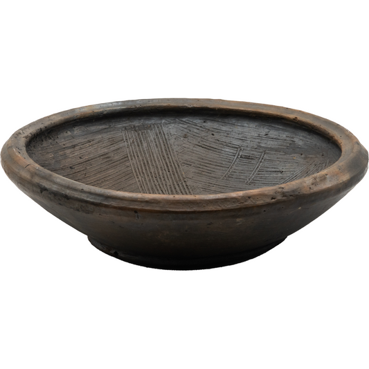 Afrikanische Tonschale(Asanka Twi) – handgefertigt (traditionell, rustikal)