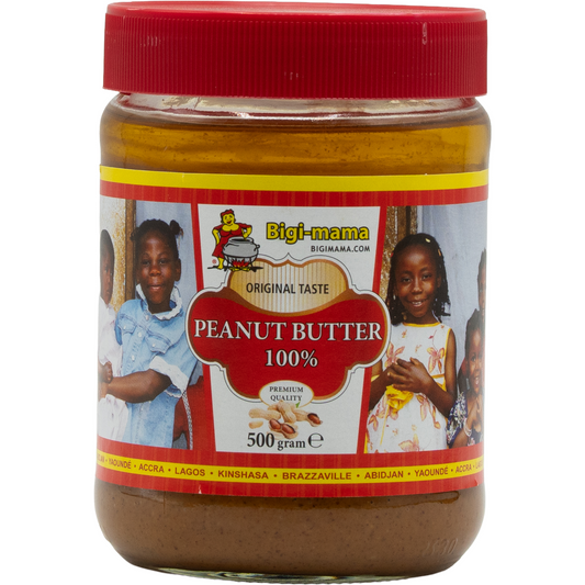 Bigi-mama Erdnussbutter (500g), Bigi-mama Peanut Butter 500g, 