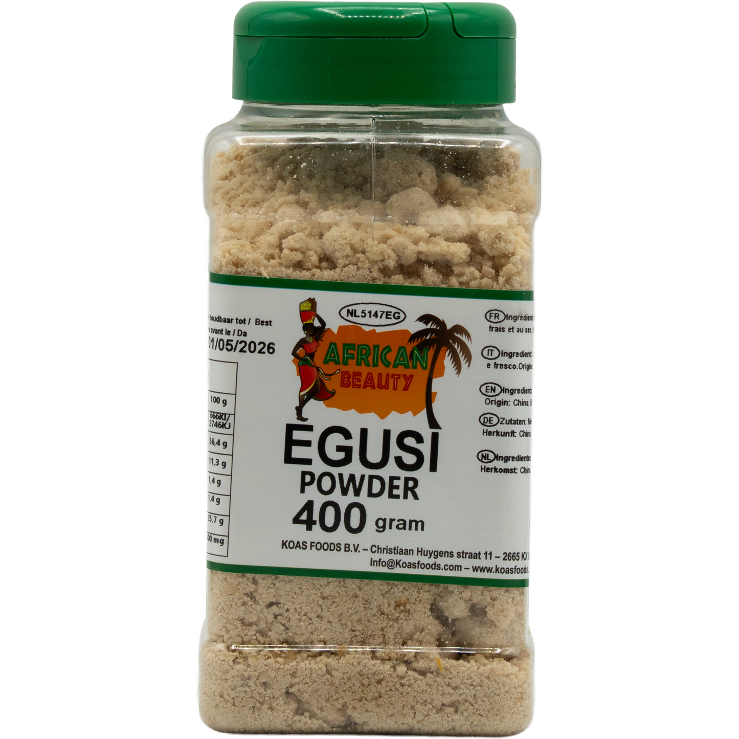 African Beauty Egusi Powder – Gemahlene Melonensamen