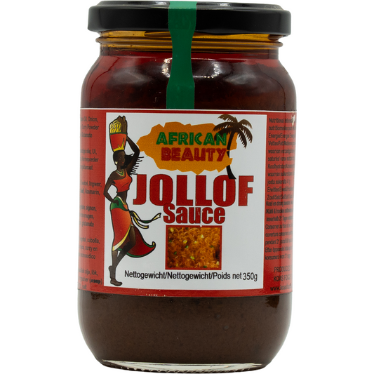 African Beauty Jollof Sauce – Westafrikanische Würzsauce (350 g)