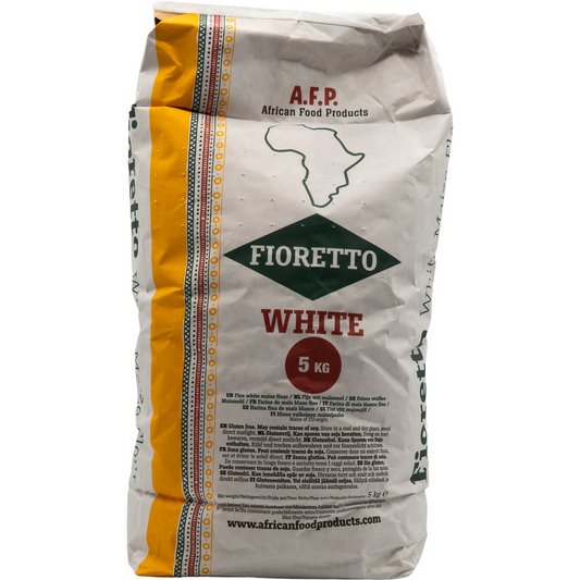 Fioretto White Maismehl – Feines weißes Maismehl (5 kg)