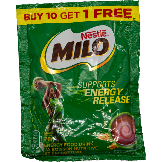 Nestlé MILO – Energy Food Drink (portion sachet, 20 g)