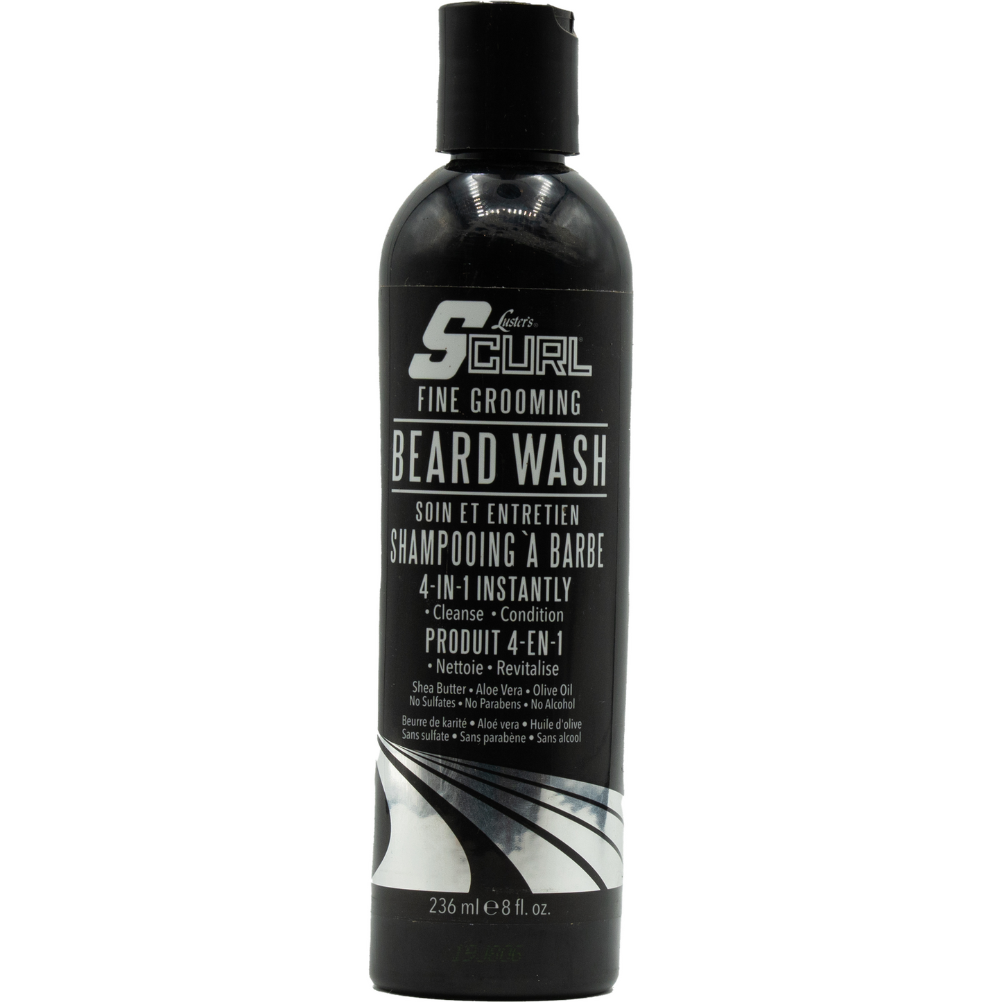 Luster's S-Curl Fine Grooming Beard Wash – 4-in-1 Bartpflege(236 ml)