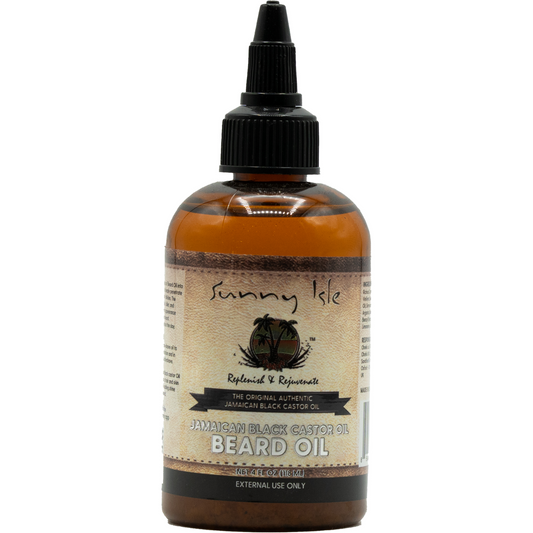 Sunny Isle Jamaican Black Castor Oil Beard Oil – Pure Pflegekraft aus Jamaika(118ml)