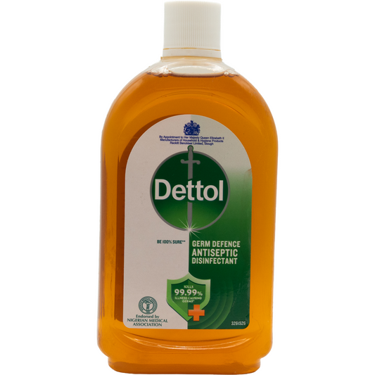 Dettol Antiseptic – Hygienic disinfectant with 99.99% germ protection (500ml)