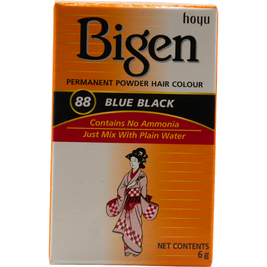 Bigen 88 Blue Black – Permanent Powder Hair Colour(24g)