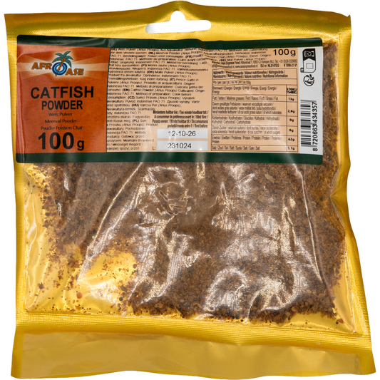 Afroase Catfish Powder – Intensiver Fischgeschmack aus Wels (100g)