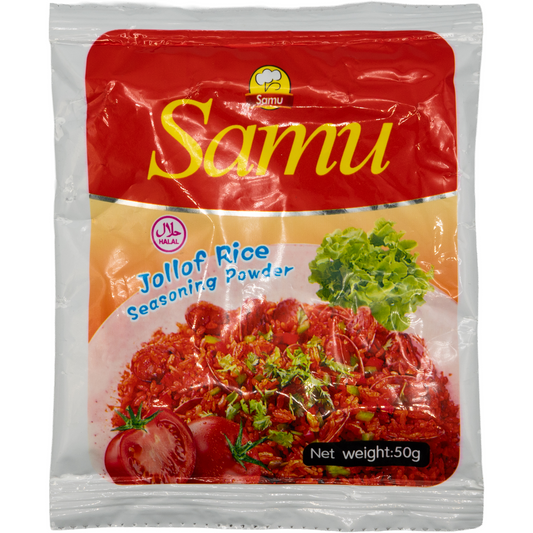 Samu Jollof Rice Seasoning – Würzmix für authentischen Jollof-Reis (50g)
