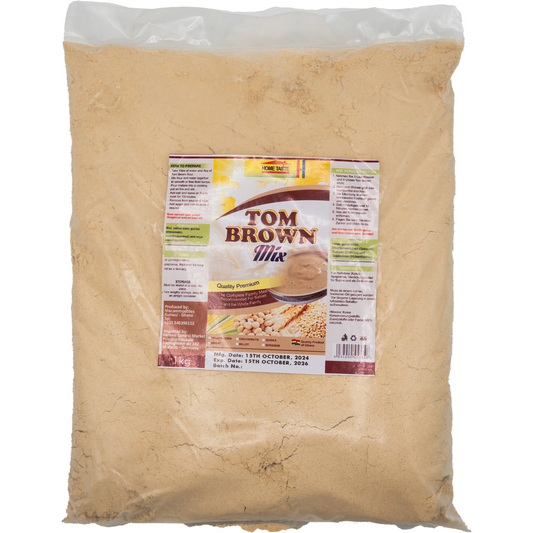 Tom Brown Mix – Nährstoffreicher Frühstücksklassiker aus Ghana (1kg)