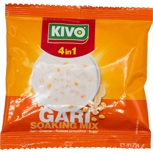 KIVO Gari Soaking Mix – 4 in 1 Genuss aus Westafrika(50g)