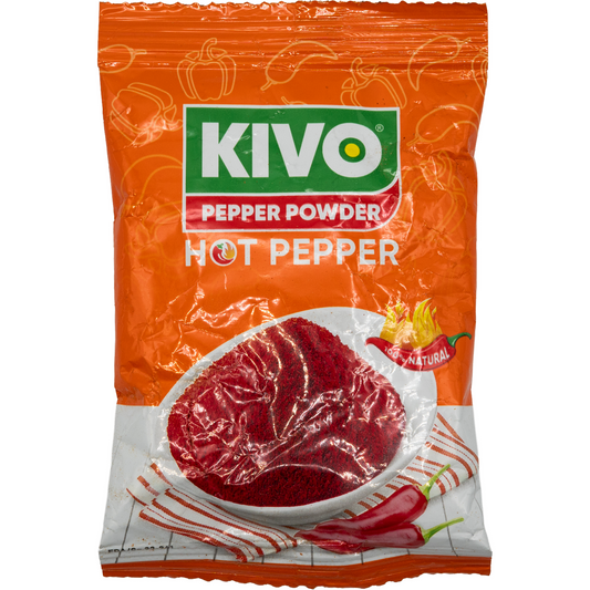 KIVO Hot Pepper Powder – 100 % Natural Schärfe (50g)