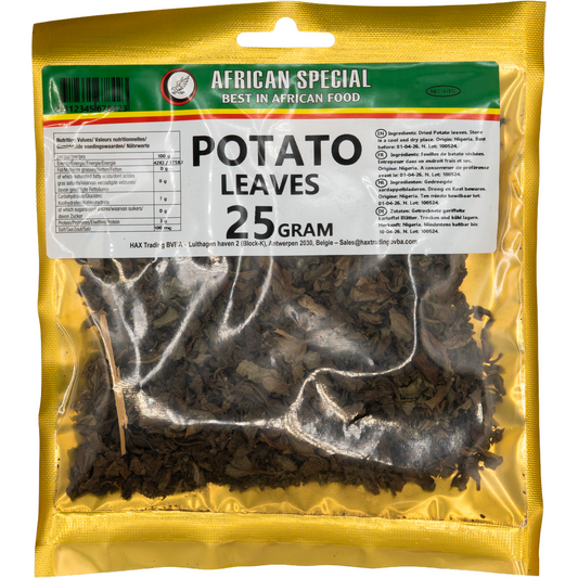 African Special – Getrocknete Potato Leaves (25 g)