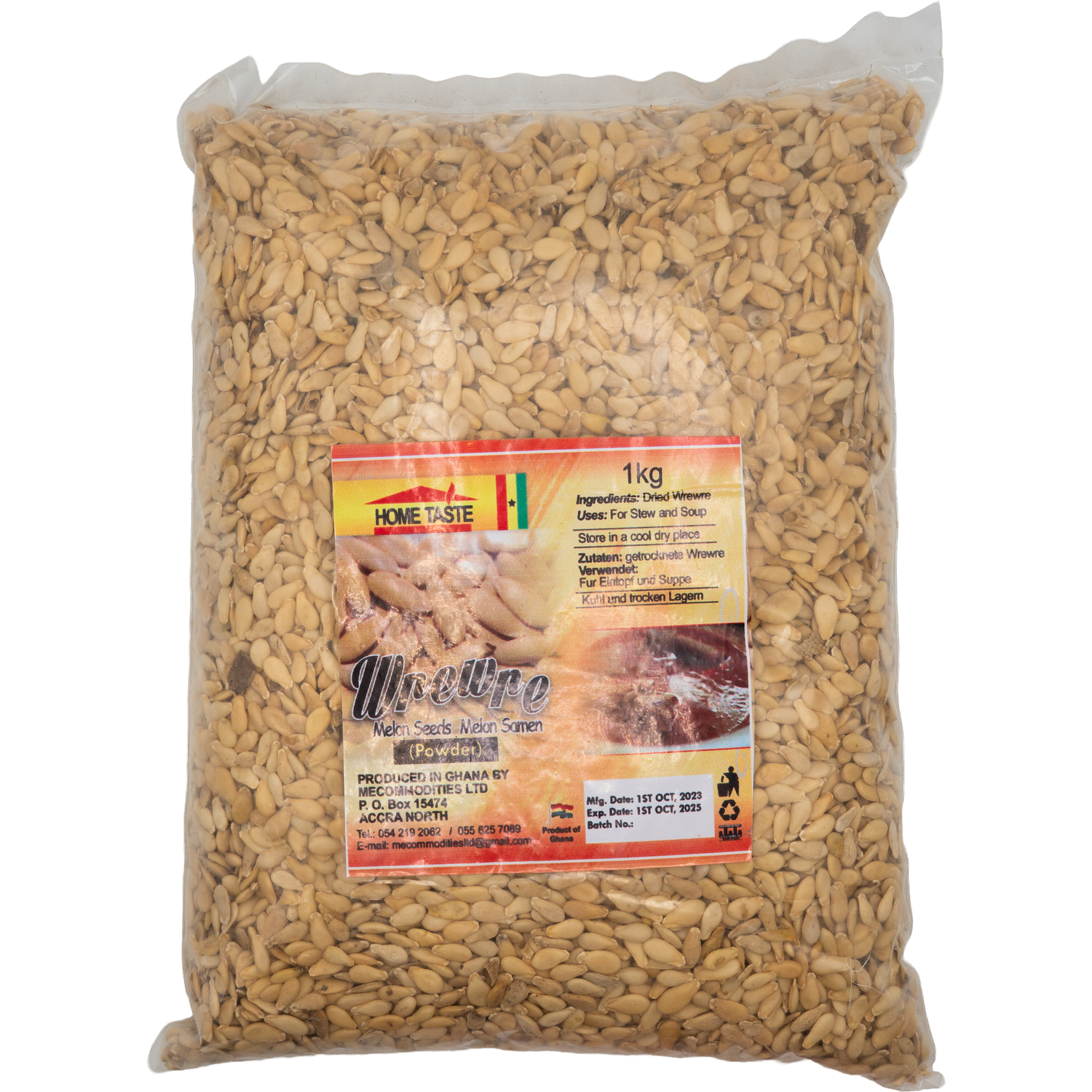 Home Taste Wrewre,  Premium Qualität Melonensamen ganz (1 kg), Melonensamen kaufen, Home Taste Wrewre | Premium Qualität Melonensamen ganz (1 kg)