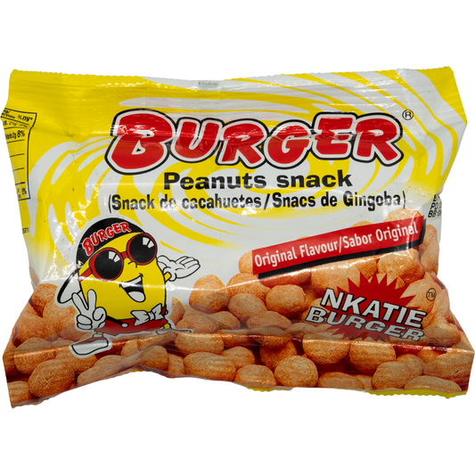 Original Nkatia Burger Peanut Snack 45g, Nkatia Burger, Burger Nkatia, Nkatie Burger Peanuts, Nkatie Burger Peanuts Ghana Nigerian Snack
