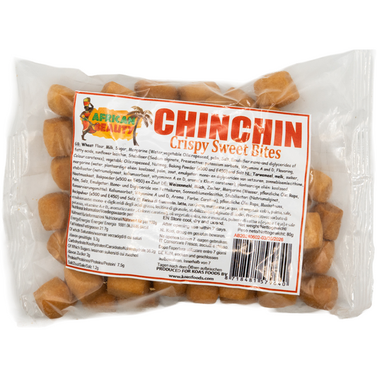 African Beauty Chinchin – Knuspriger Genuss im Bissformat