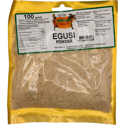 African Beauty Egusi Powder – Gemahlene Melonensamen
