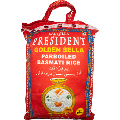 Lal Qilla President Golden Sella Parboiled Basmati Rice