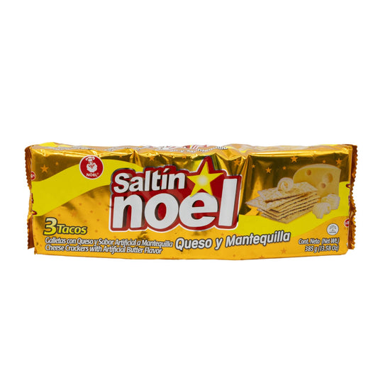Saltín Noel – Käse-Butter-Cracker mit dem gewissen Etwas (385 g)