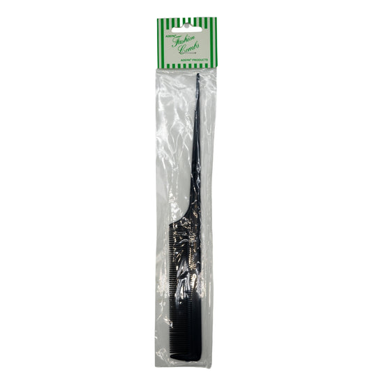 ADEPT Fashion Comb – feinzinkiger Kamm mit Stiel (auch als Stielkamm oder Toupierkamm bekannt)