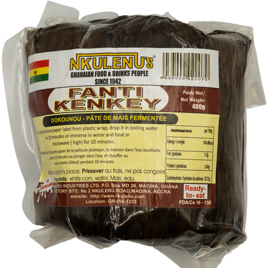 NKULENU'S Fanti Kenkey – fermentierter Maisteig (Dokounou)