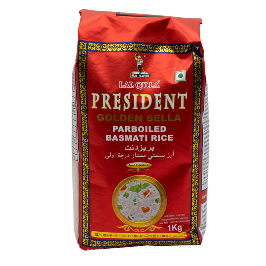 Lal Qilla President Golden Sella Parboiled Basmati Rice
