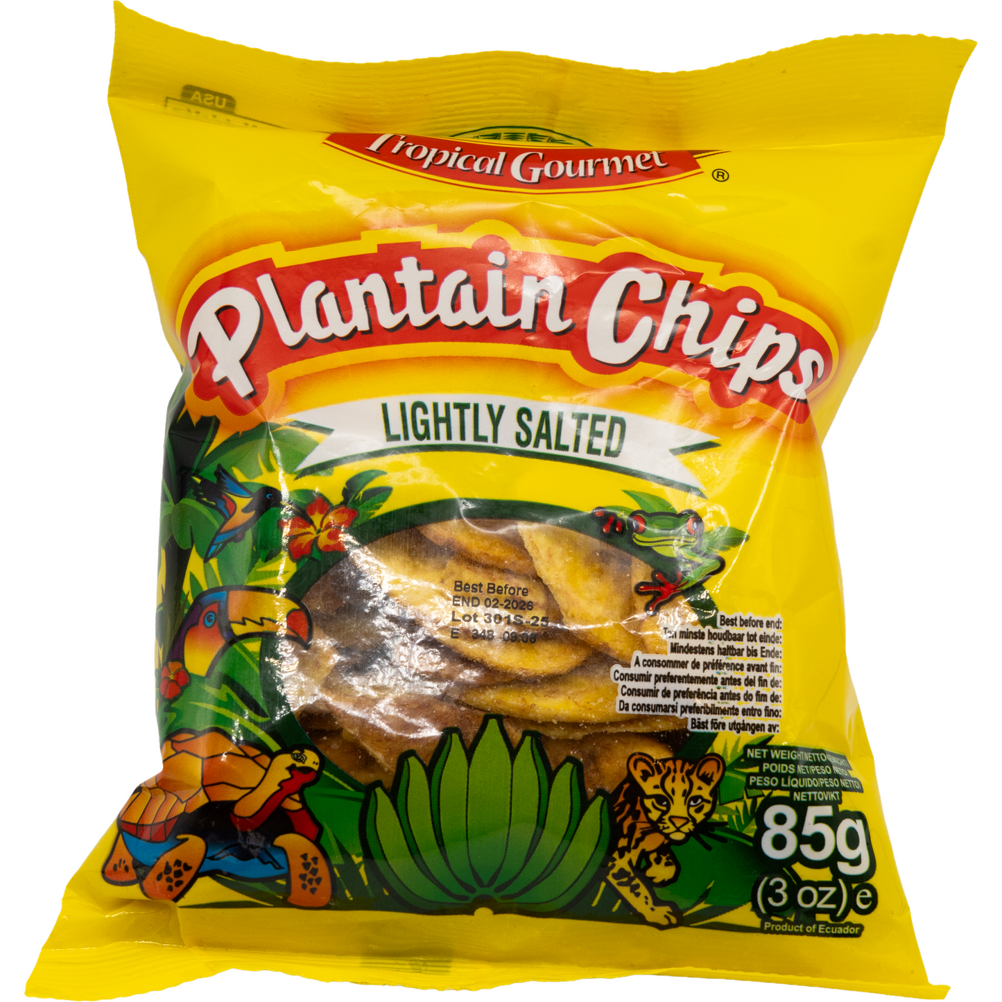 Tropical Gourmet Plantain Chips – Assorted Varieties (85 g)