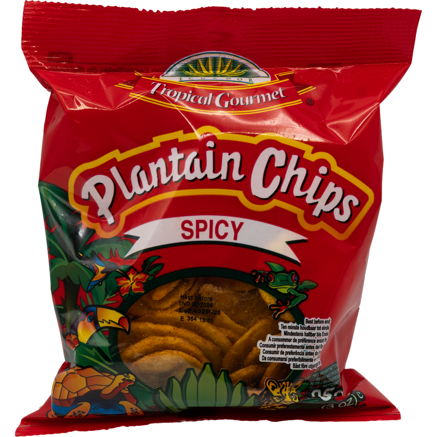 Tropical Gourmet Plantain Chips – Assorted Varieties (85 g)