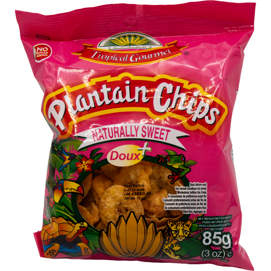 Tropical Gourmet Plantain Chips – Verschiedene Sorten (85 g)