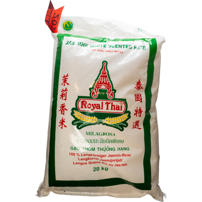 Royal Thai Jasmine White Scented Rice – Jasminreis, duftend & langkörnig