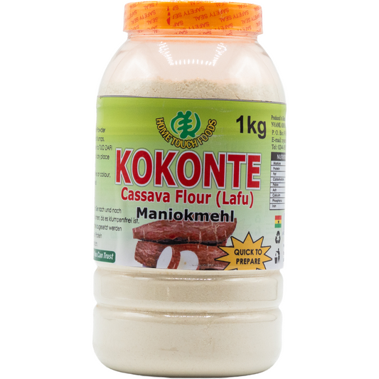 Kokonte Cassava Flour (Lafu) – Home Touch Foods, 1kg