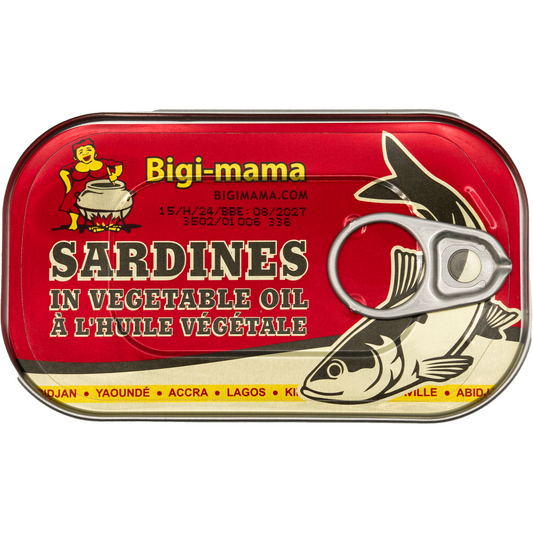 Bigi-mama Sardinen in Pflanzenöl 125g