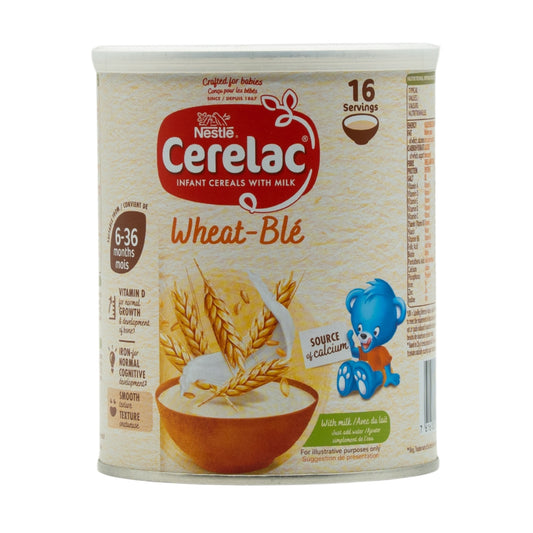Nestlé Cerelac Weizen (Blé) – Babynahrung mit Milch ab 6 Monaten