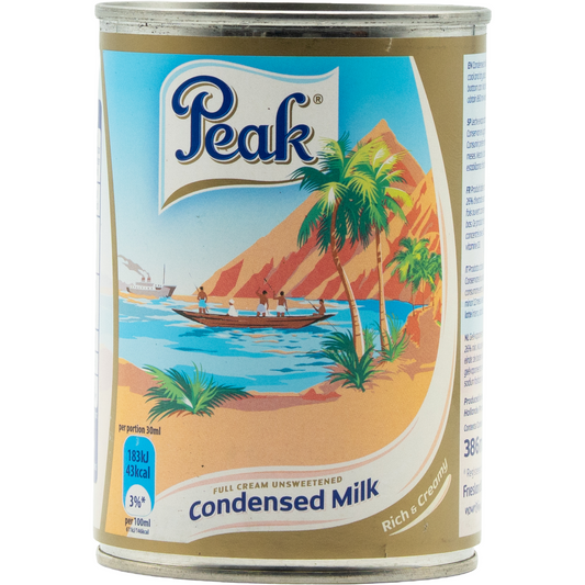 Peak Kondensmilch (ungesüßt) – Vollmilch, cremig