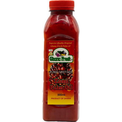 Ghana Fresh Zomi Palmöl – Reines unraffiniertes Palmöl