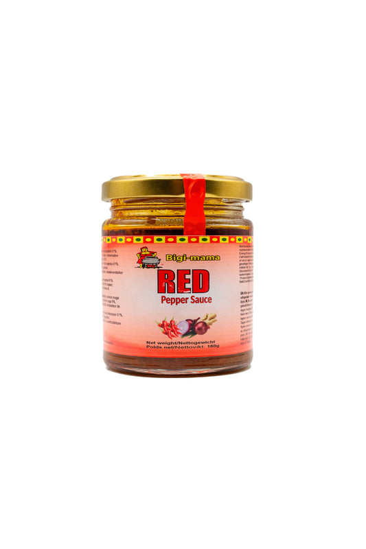 Bigi-Mama Red Pepper Sauce – Afrikanische Chilisauce | 160 g
