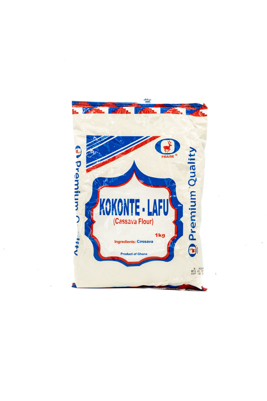 Kokonte – Lafu Cassava Flour (1 kg) – Praise Brand