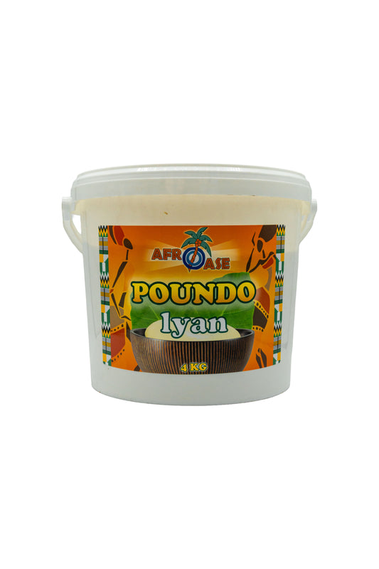 Afroase Poundo Iyan – Pounded Yam (4 kg)