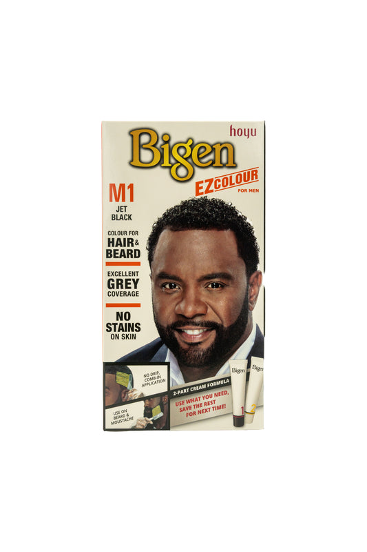 Bigen EZ Colour M1 Jet Black – Haar- & Bartfarbe für Männer