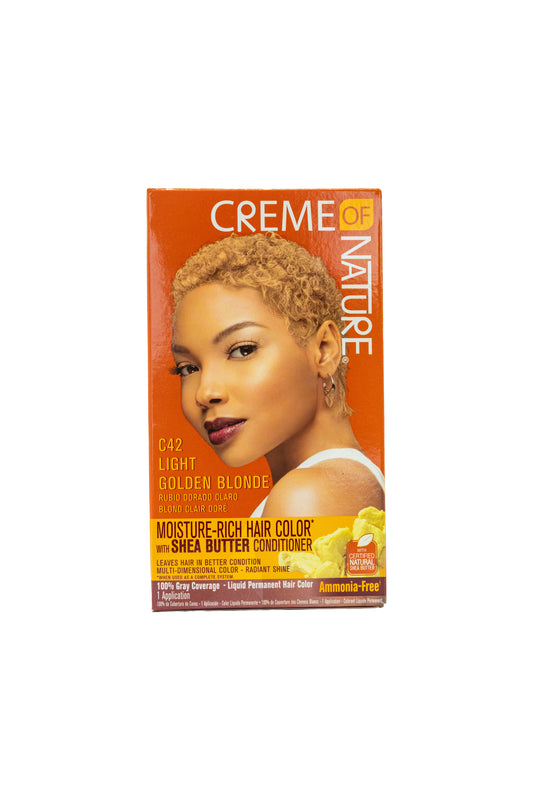 Creme of Nature Moisture-Rich Hair Color – C42 Light Golden Blonde