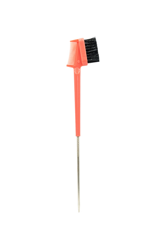 2-in-1 Edge Brush mit Kamm & Stiel – Für perfektes Baby Hair & Edge Styling