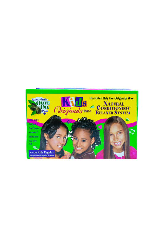 Kids Originals – Natural Conditioning Relaxer System (No Lye, Kids Regular) – Africa’s Best