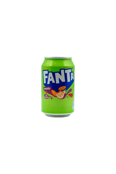 Fanta Exotic & Fanta Orange – Erfrischungsgetränke 330 ml