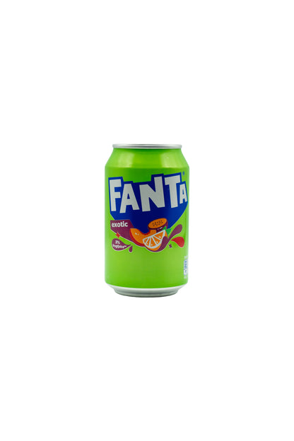 Fanta Exotic & Fanta Orange – Erfrischungsgetränke 330 ml