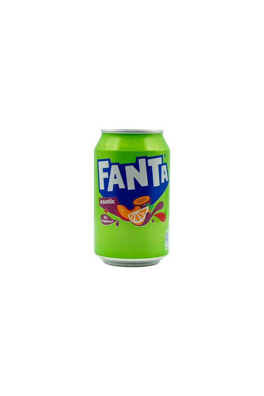 Fanta Exotic & Fanta Orange – Erfrischungsgetränke 330 ml