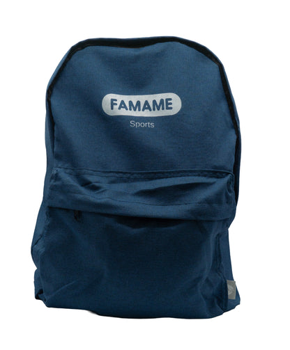 Stylischer Rucksack in Blau – FAMAME Sports für Alltag, Schule & Freizeit