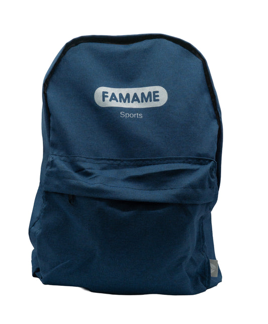 Stylischer Rucksack in Blau – FAMAME Sports für Alltag, Schule & Freizeit