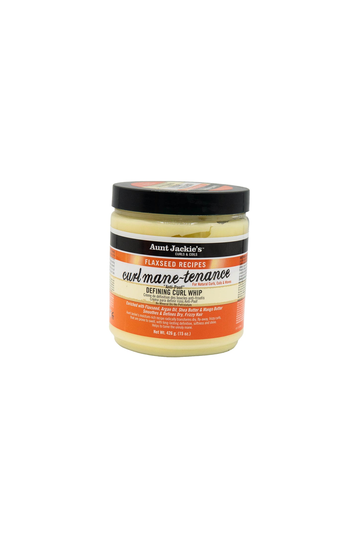Aunt Jackie’s Flaxseed Recipes – Curl Mane-Tenance Defining Curl Whip 426g