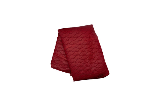 Afrikanischer Stoff Rot – Eleganter Unistoff aus 100 % Baumwolle