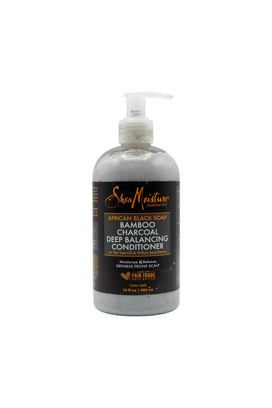 SheaMoisture African Black Soap Bamboo Charcoal – Deep Balancing Conditioner 384ml